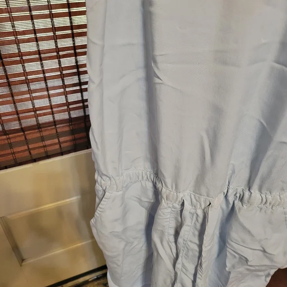 Light Blue Spaghetti Strap Jumpsuit - Picture 7 of 13